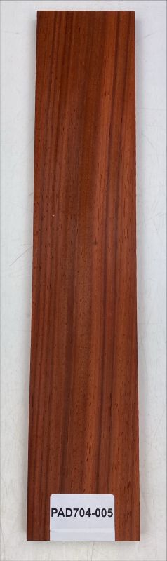 Griffbrett Padouk, 509x99x11mm Einzelstück #005